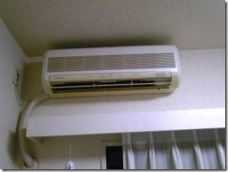自宅のクーラー