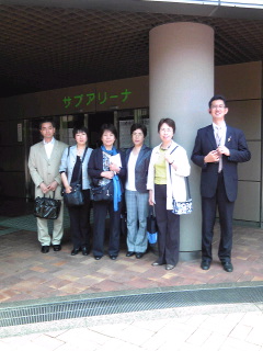 アリーナの被災者の方々を訪問-収入がなく貯金も底をつく状 況