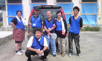 石巻震災ボランティア第５陣終了−みんなの思いを紹介します