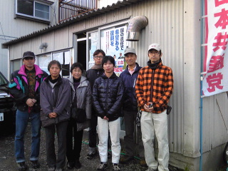 石巻震災ボランティア第10陣−最低気温０度、寒い！
