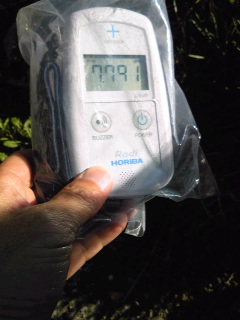 南相馬震災ボランティア−飯舘村で８.３マイクロシーベルト